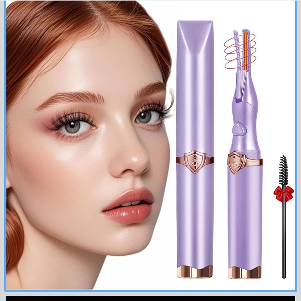 Purple Electric Eyelash Curler